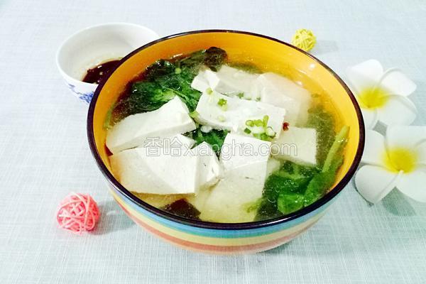 豌豆苗豆腐汤的做法 菜谱 香哈网 豌豆苗豆腐汤的做法 菜谱 香哈网