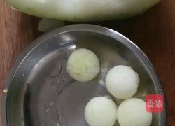 冬瓜汆肉丸子的做法图解5