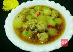 冬瓜汆肉丸子的做法图解12