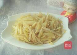 溜土豆丝的做法图解6