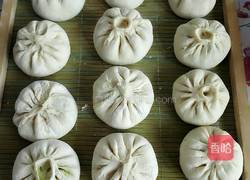 韭菜鸡蛋虾皮素包的做法图解16