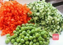 菠萝炒饭的做法图解3