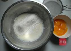 香葱火腿蛋糕卷的做法图解3