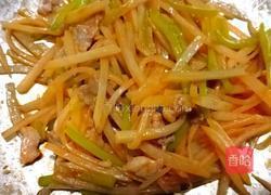 土豆尖椒炒肉的做法图解8