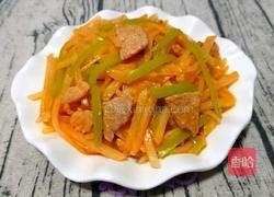 土豆尖椒炒肉的做法图解9