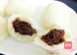 红豆包子的做法图解8