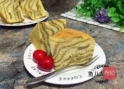抹茶斑马纹蛋糕（六寸）的做法图解17