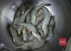 蒜茸粉丝开边虾的做法图解1