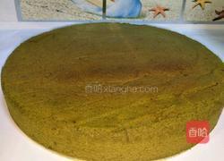 10寸抹茶戚风蛋糕的做法图解17