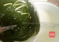 抹茶芝士蛋糕(减糖版）的做法图解6