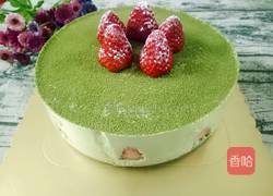 抹茶芝士蛋糕(减糖版）的做法图解19