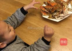 香煎梭子蟹的做法图解4