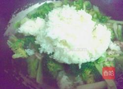 蔬菜豬油炒飯的做法图解3