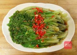 白灼生菜的做法图解8