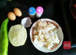 鸡蛋蔬菜米饼（无粉）的做法图解1