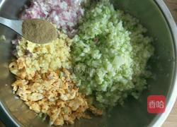 鸡蛋西葫芦洋葱……饺子馅（鲜香型）的做法图解7