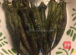 盐烤秋葵（烤箱）的做法图解4