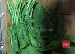 清炒素菜的做法图解1