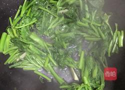 清炒素菜的做法图解3