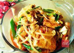 豆芽烩豆腐的做法图解13