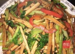 芹菜炒香干的做法图解7