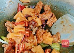 香菠咕噜肉的做法图解4