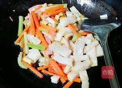 炒鱼糕的做法图解8
