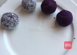 椰蓉紫薯球的做法图解9