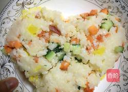 沙拉多彩丁饭团的做法图解6