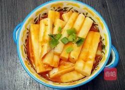 茄汁炒年糕的做法图解8