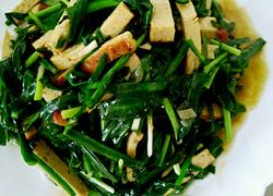 韭菜炒豆干