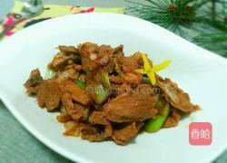 葱爆羊肉的做法图解7