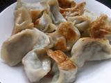 酸菜馅水煎饺