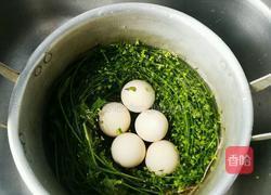 地菜花煮鸡蛋的做法图解4