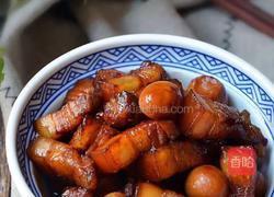鹌鹑蛋红烧肉的做法图解3