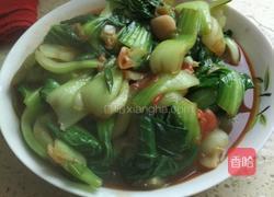 素炒油菜的做法图解11