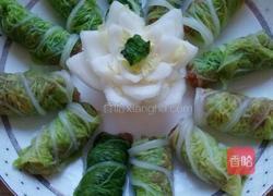 白菜肉卷的做法图解4