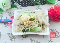 鸡蛋炒河粉的做法图解7