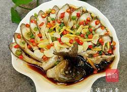 清蒸武昌鱼之孔雀开屏的做法图解8