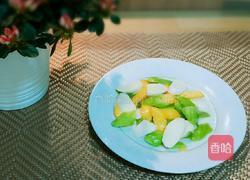 台湾菜芒果炒青笋山药的做法图解5