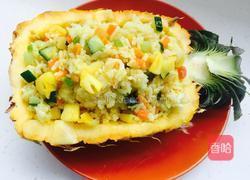 菠萝炒饭的做法图解5