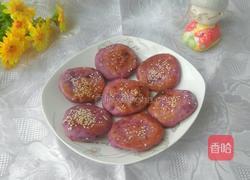 糯米紫薯饼的做法图解8