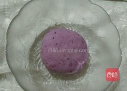 糯米紫薯饼的做法图解3