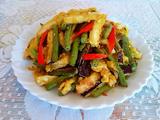 回锅茄子豆角