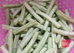 素炒豆角的做法图解3