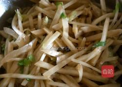 芥菜嘎哒炒肉的做法图解2