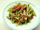 芹菜肉丝