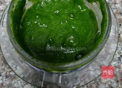 菠菜煎饼的做法图解2
