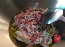 鱼腥草炒肉丝的做法图解4