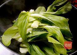 香菇炒小白菜的做法图解9